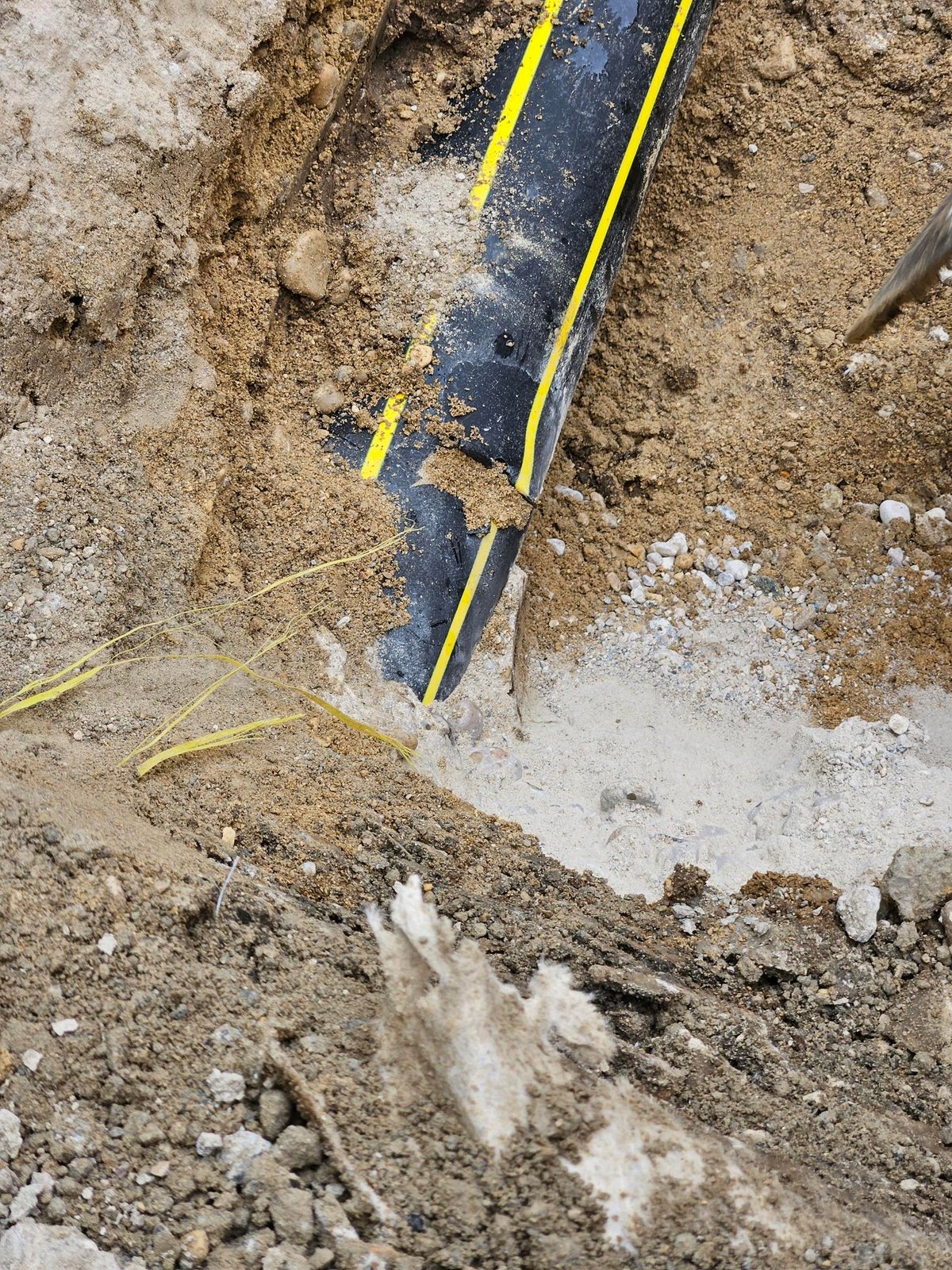 Incident sur conduite gaz haute pression à Orbe : réseau rétabli le jour même