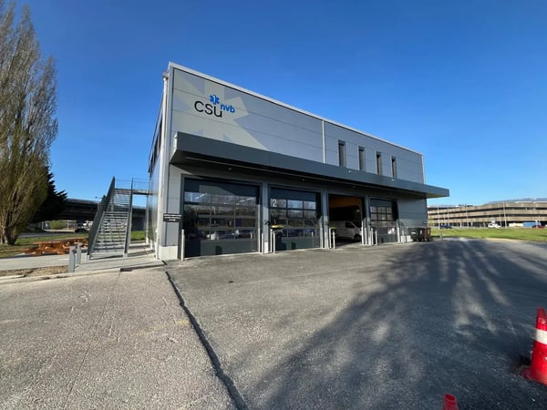 Centre d'ambulances CSU-NVB à Yverdon-les-Bains - Electricité & Domotique - VOé gasser