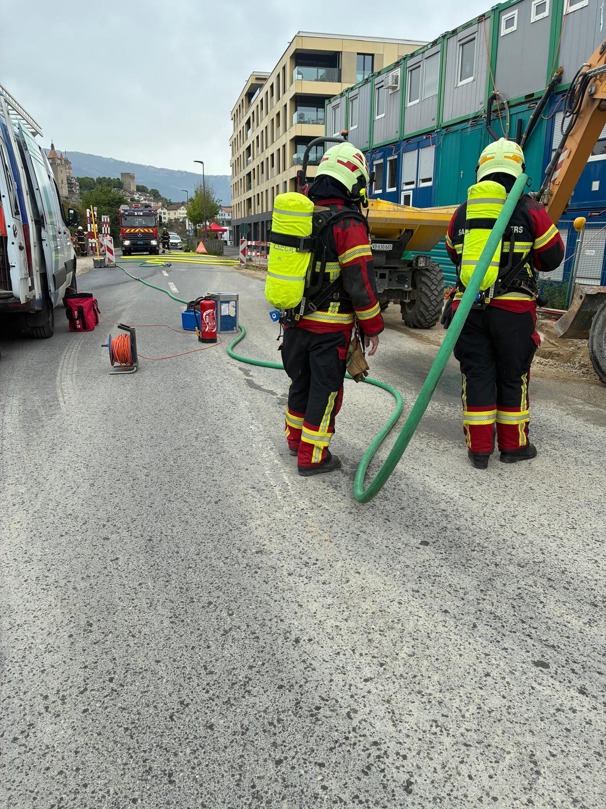 Incident sur conduite gaz haute pression à Orbe : réseau rétabli le jour même