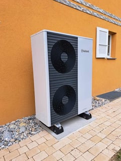 Pompe à chaleur villa - réalisation VOé