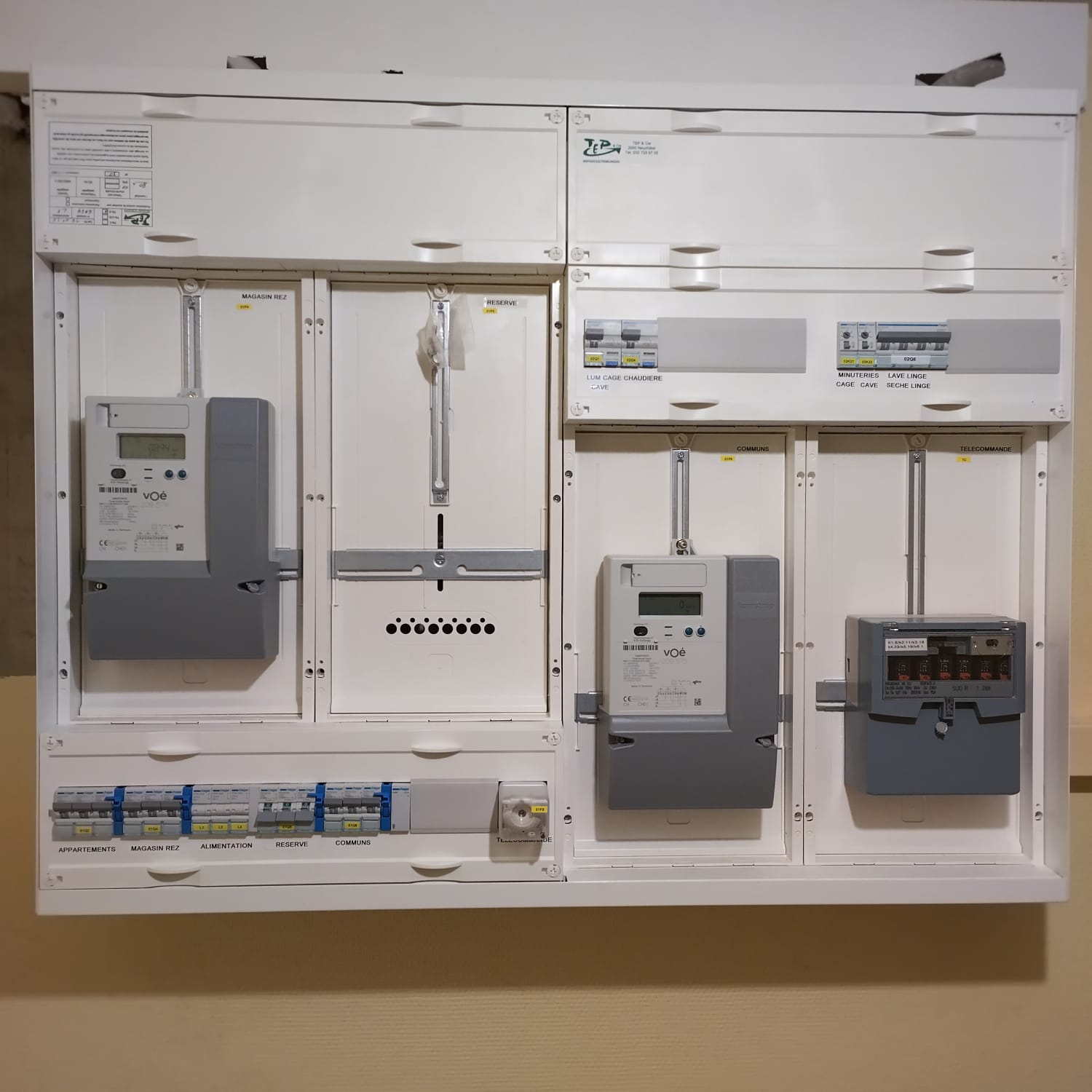 Remplacement d’un tableau électrique Schéma 3 à Orbe